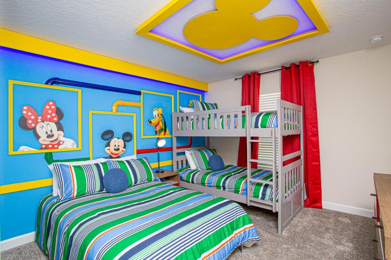 Gorgeous 4 Bedroom W/ Pool Close To Disney 4836 Kissimmee Exterior foto